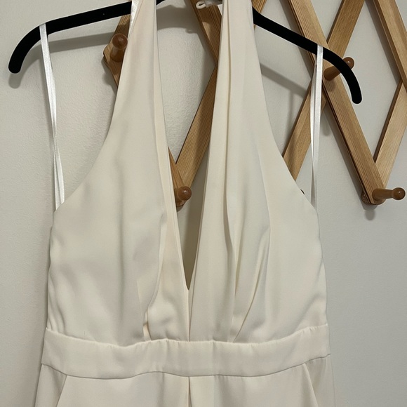 Anthropologie Jill Jill Stuart White Jumpsuit - Size 2 - Picture 5 of 8